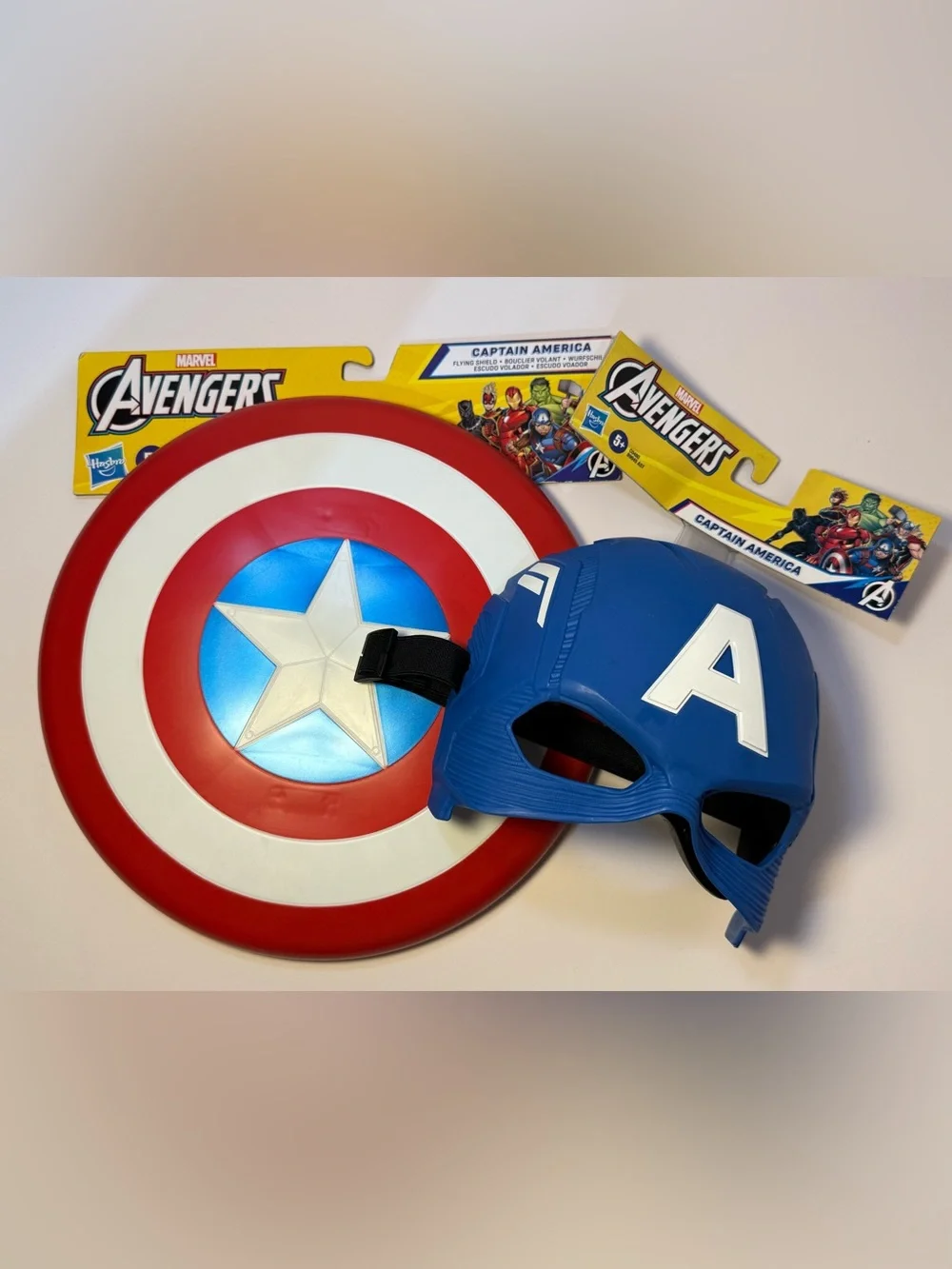 Marvel Avengers Captain America Mask and Shield Set